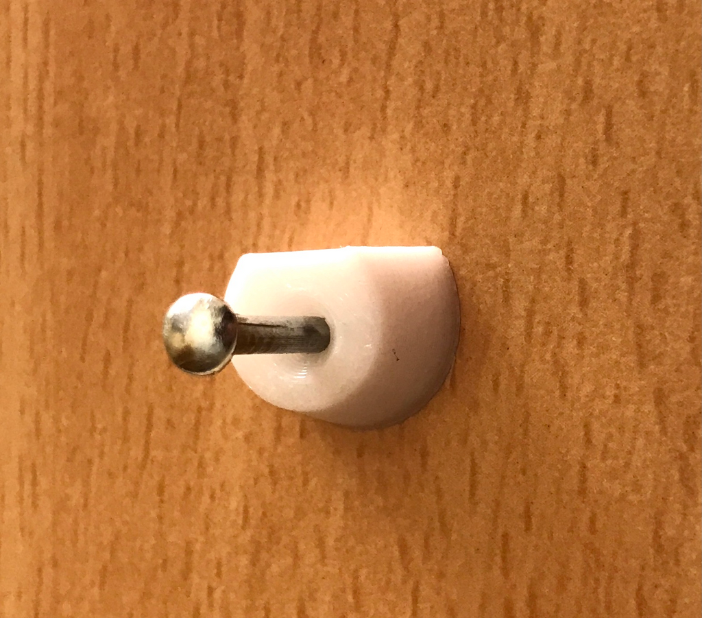 Holder for shelf board / intermediate floor