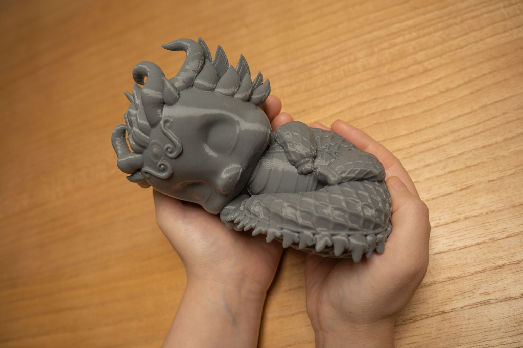 Sleeping Newborn Baby Dragon / 宝宝龙