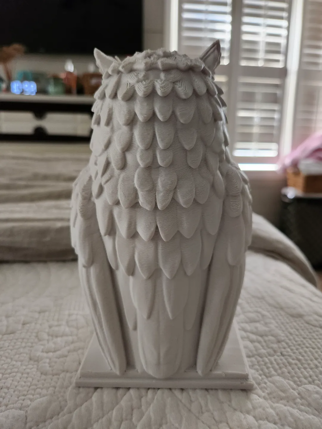 Owl statue