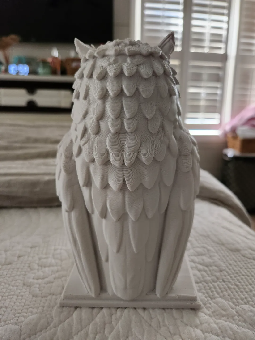 Owl statue