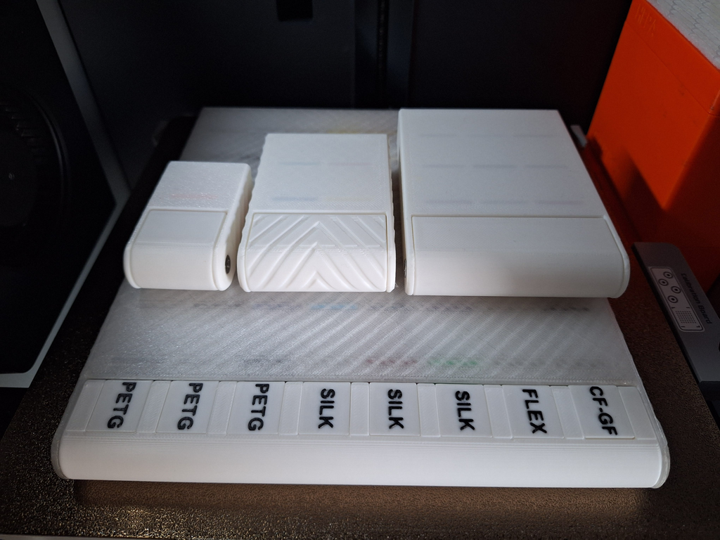 Little Alien: Filament Sample Swatch Box V-Shape