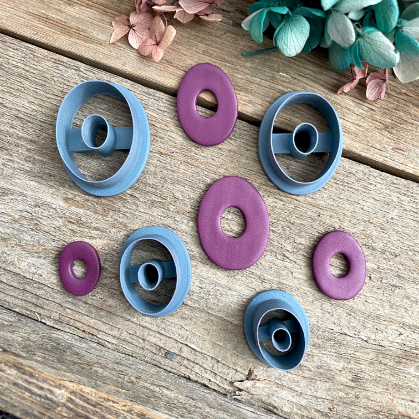 Oval Donut Earring Cutters