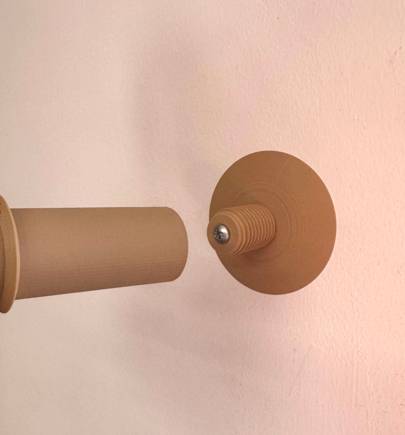 Simple Filament Spool Wall Mount