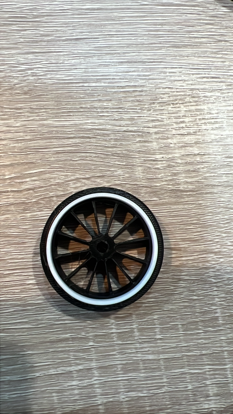 old car wheel