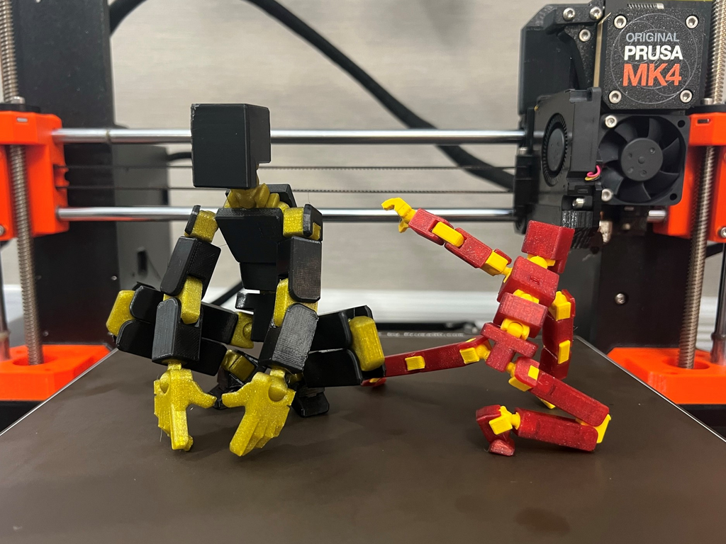 EASY 13 Printable Jointed Figure