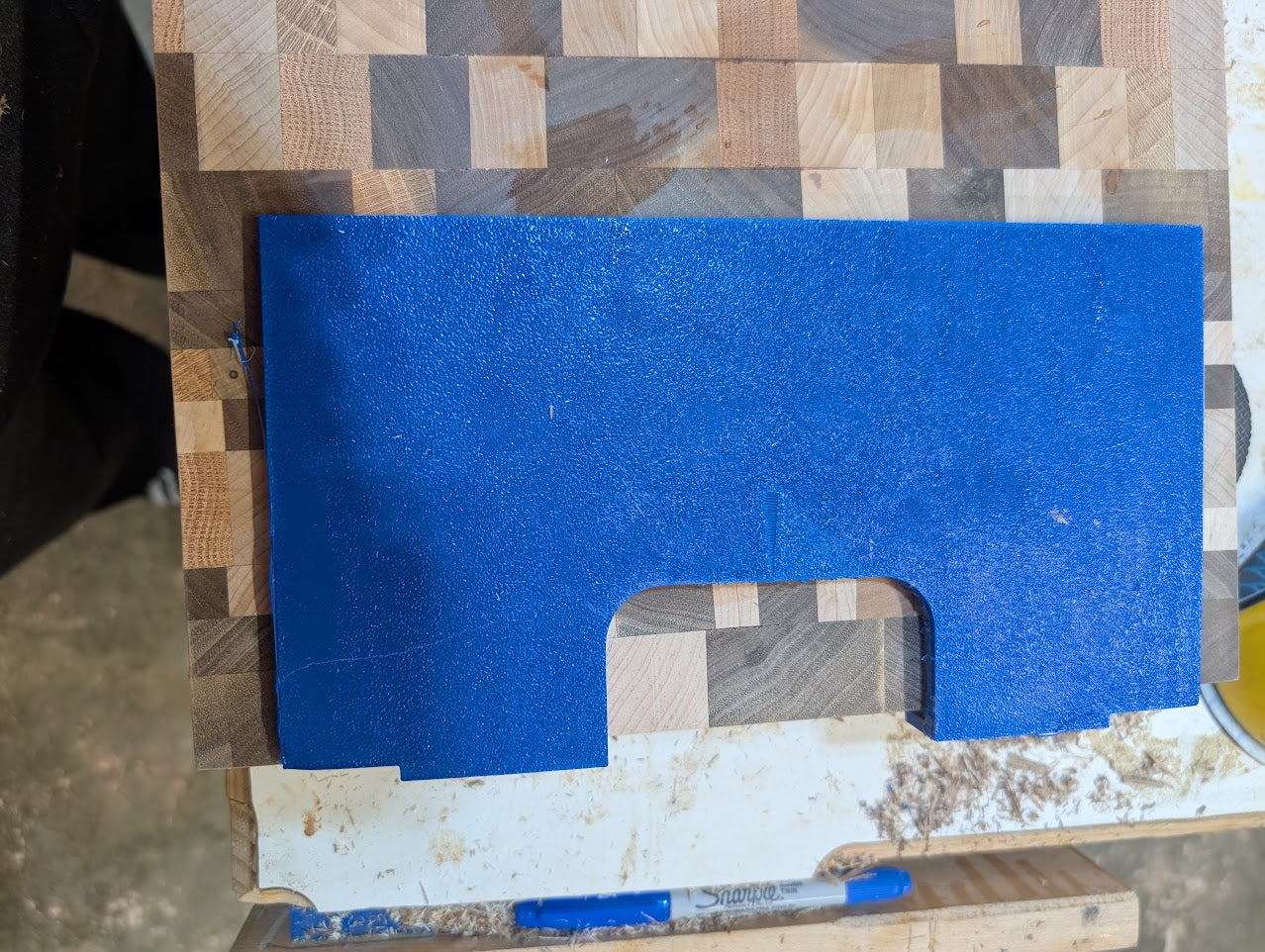Cutting Board Handle Router Template