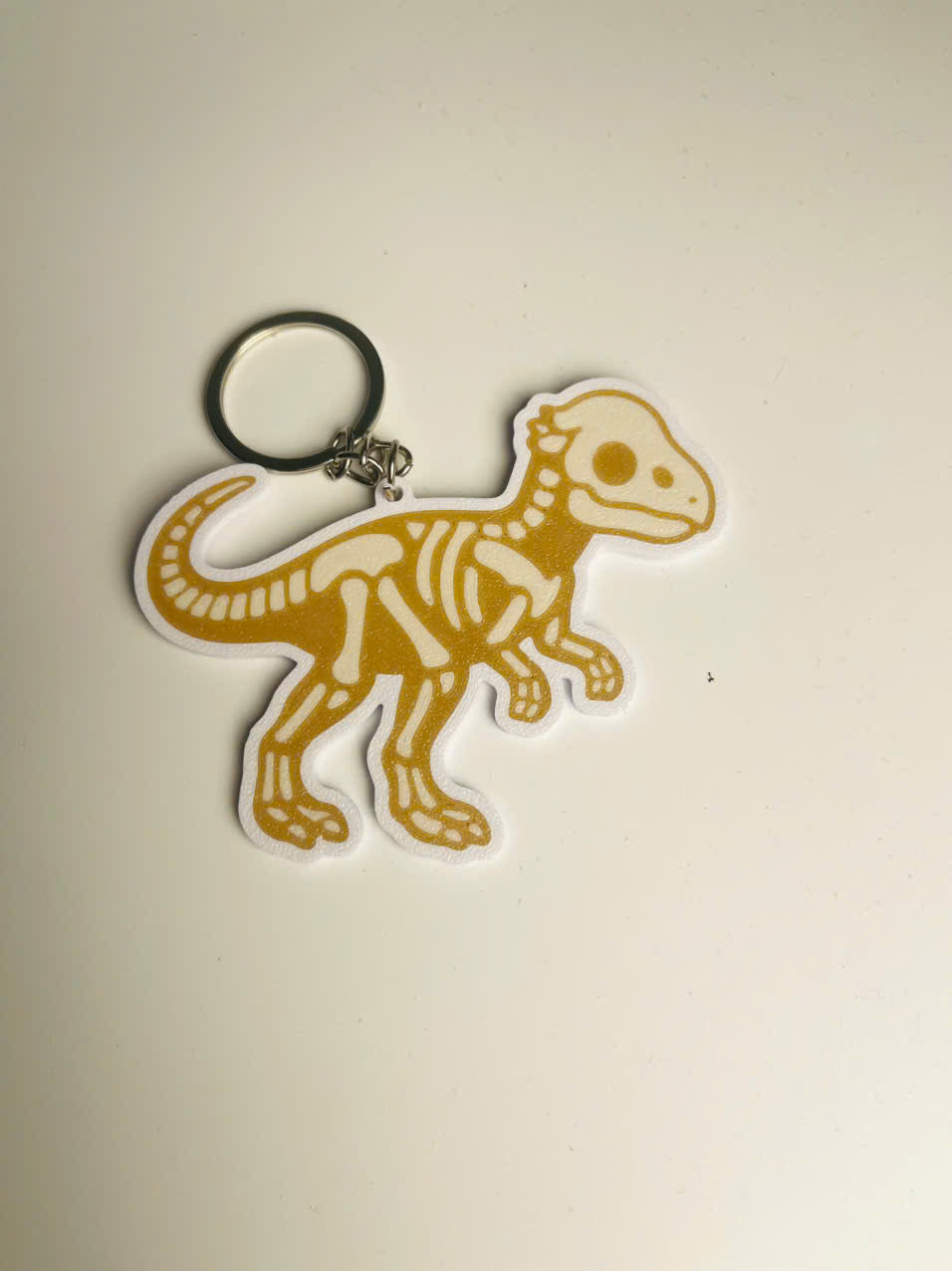 Dinosaur Skeleton Keychain Pack