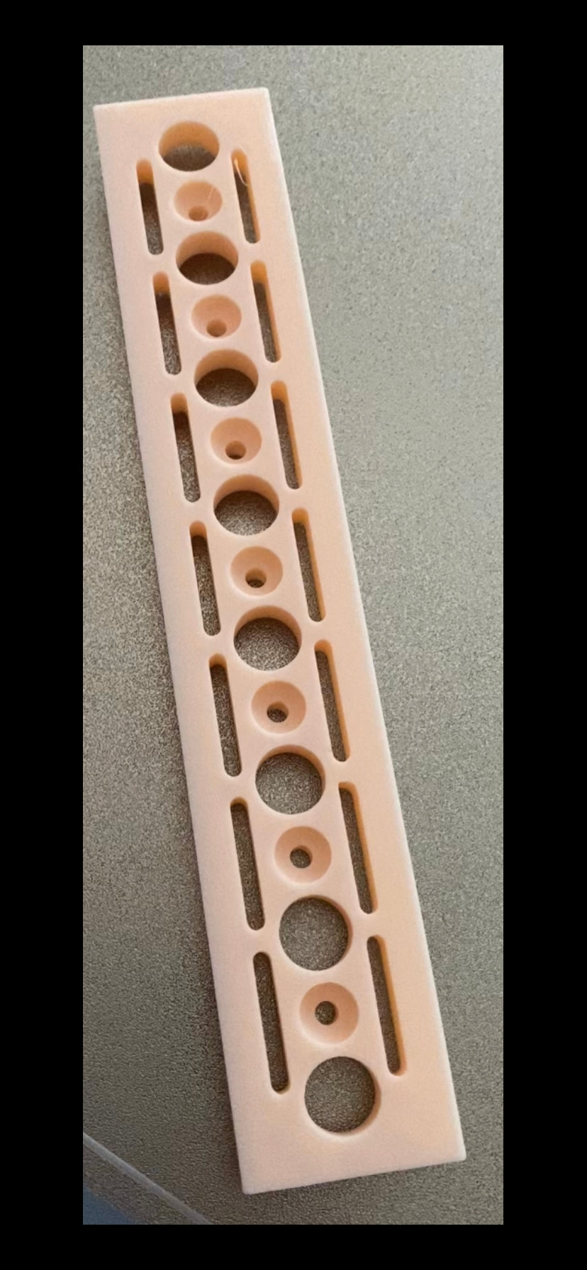 35mm Din Rail with Peg Board Variant