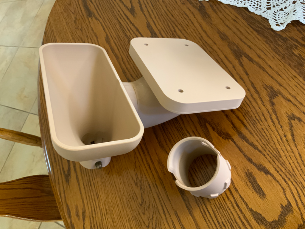 Rain Chain and Barrel Water Catcher for Canalis