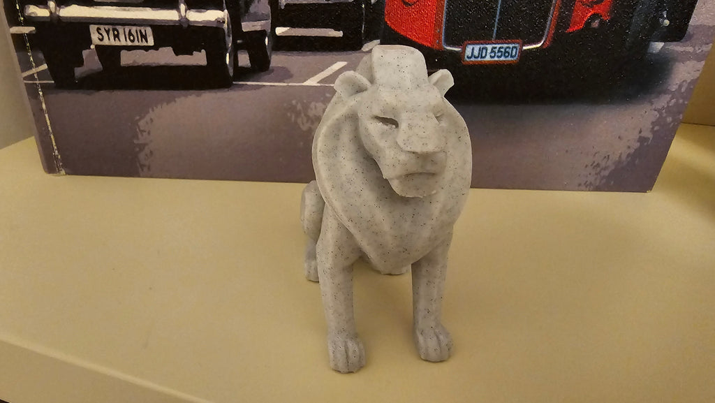 Lion sculpture