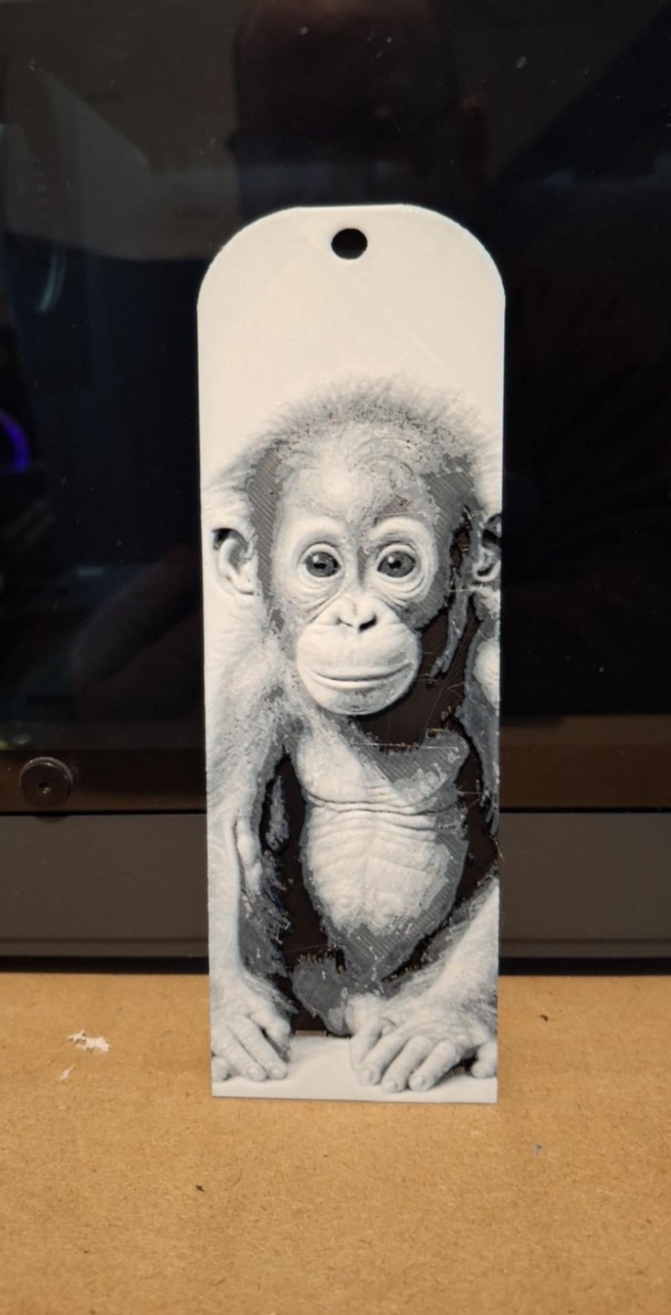 set 2 - Jungle animal bookmarks - greyscale