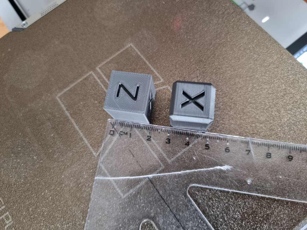 Calibration cube