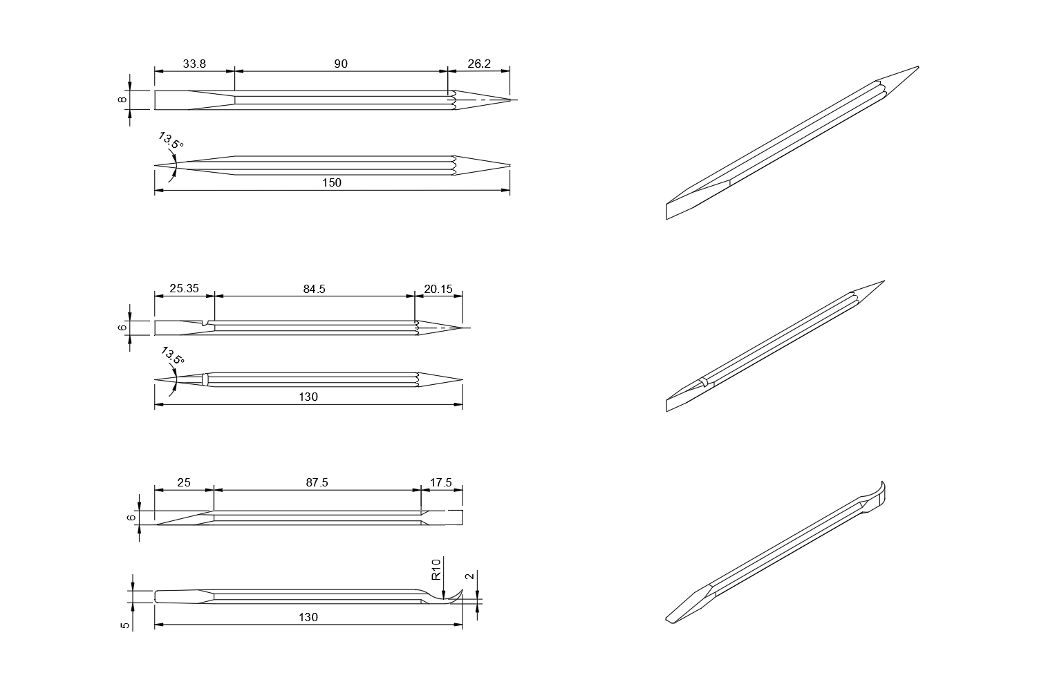 Spudger Set (Electronic Disassembly Tools)