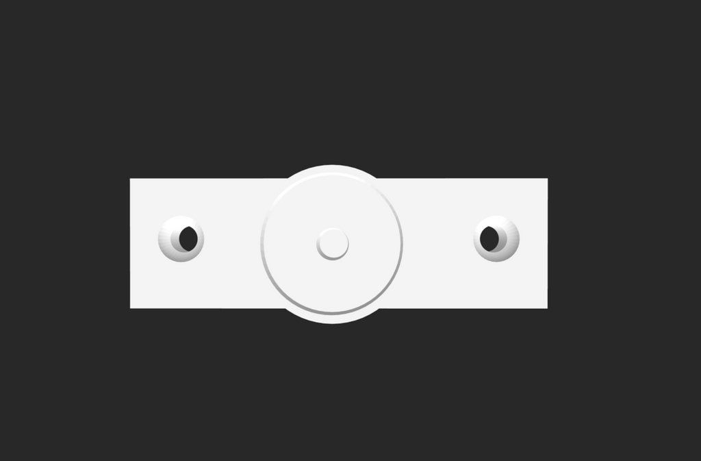 Bambu Lab A1 filament guide wall mount