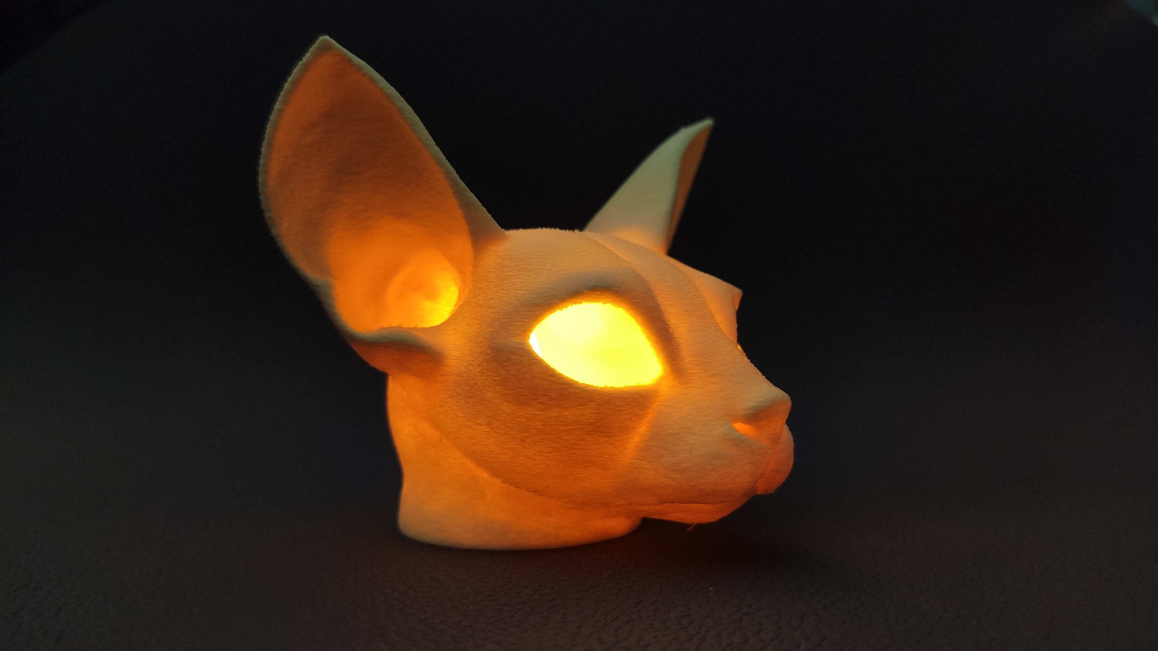 Sphynx Cat - LED tea light holder