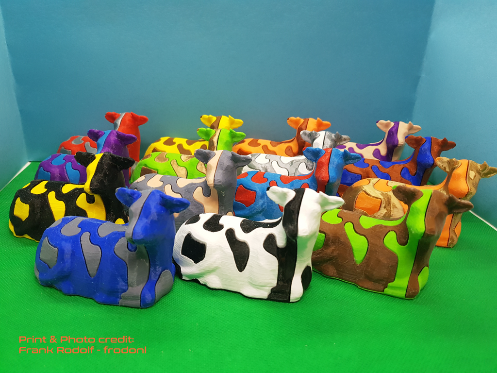Single Extruder - Dual Color - Dutch Cow