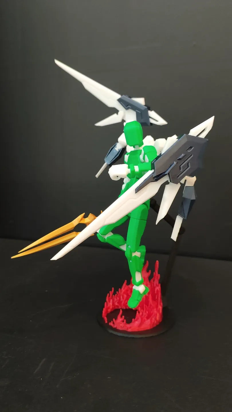 Mechanical wing for Dummy 13