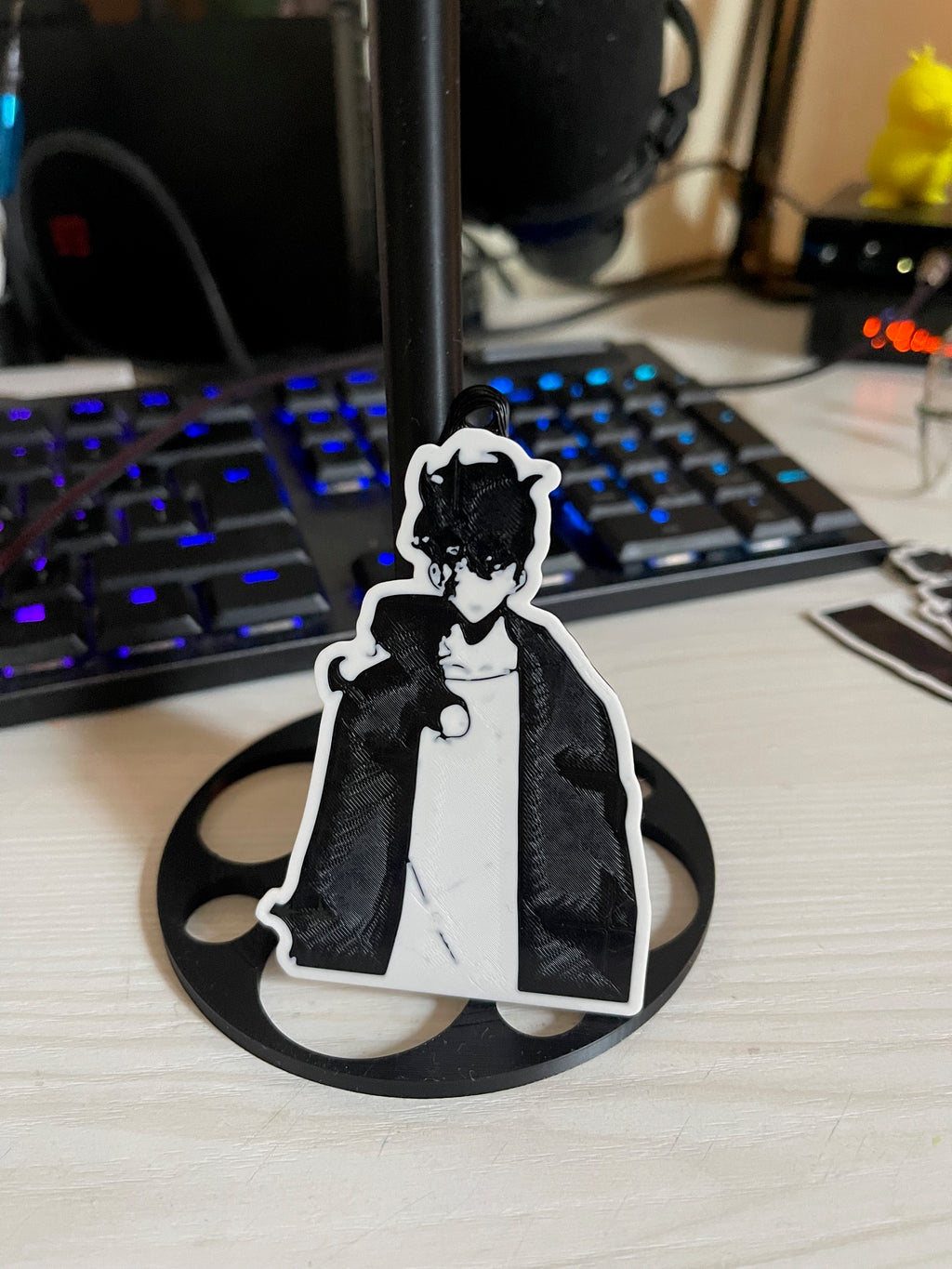 Jin woo solo leveling keychain