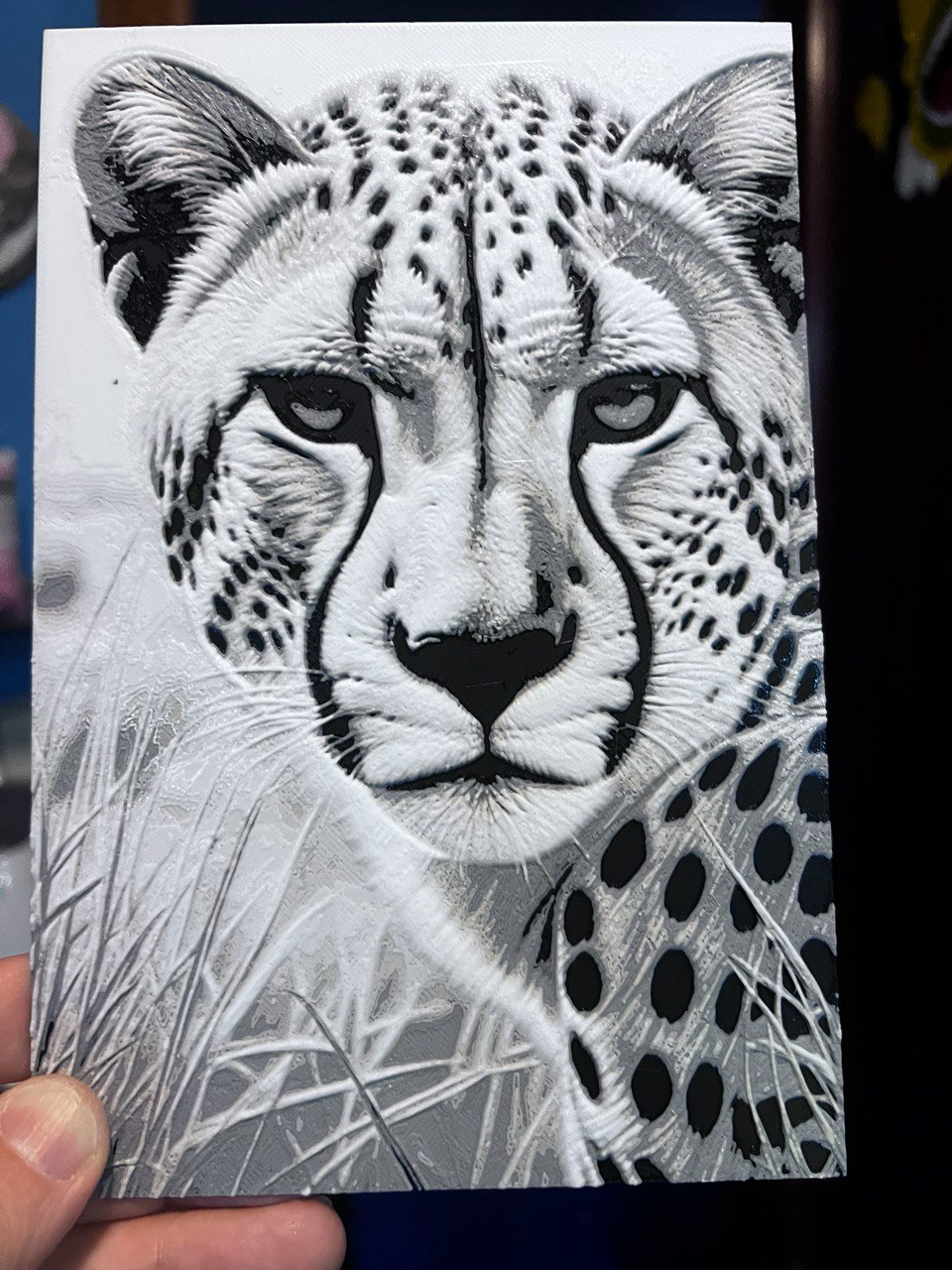 Cheetah (Guepardo) Hueforge
