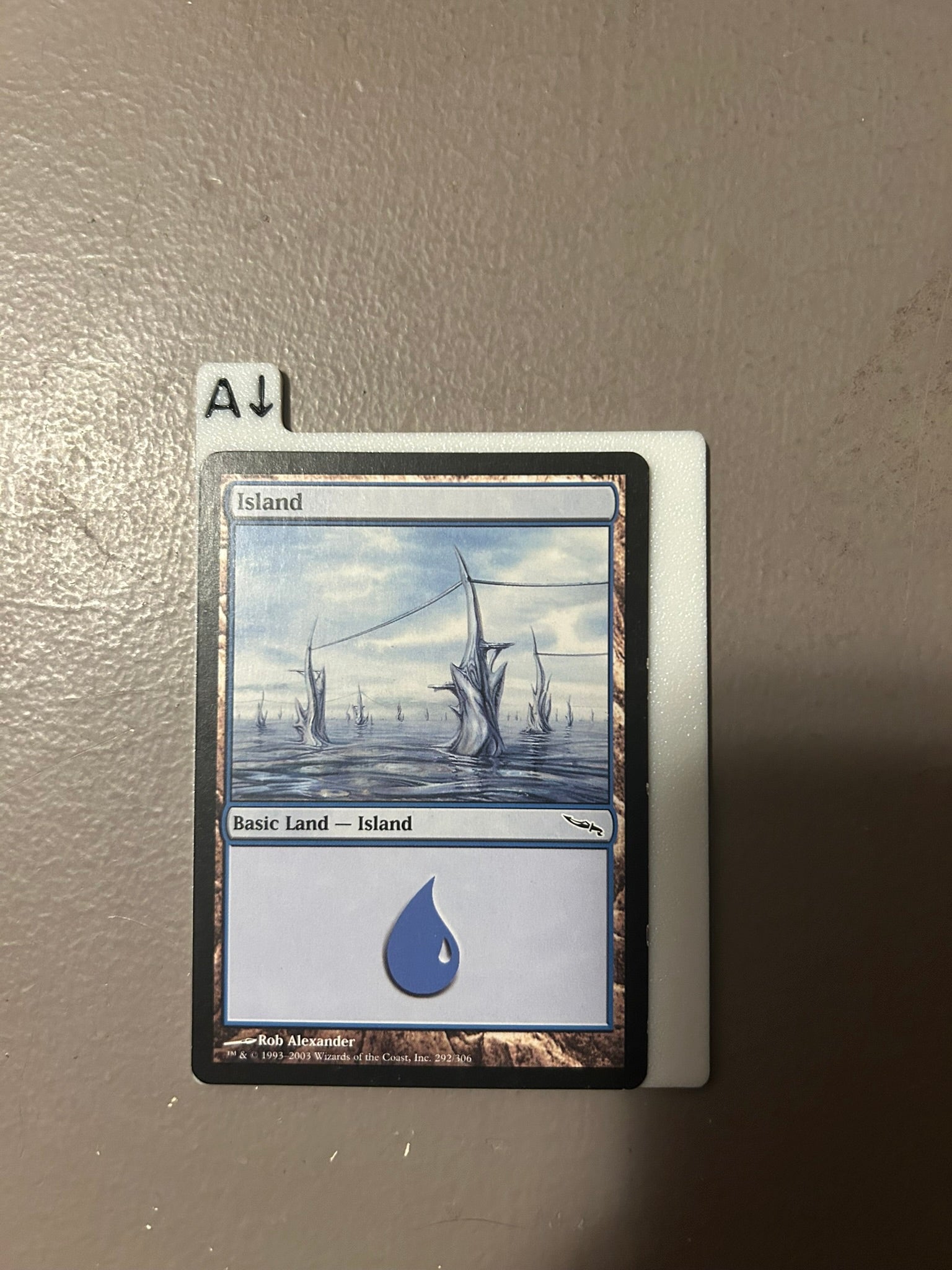 MTG Alphabet Card Dividers (A–Z) with Arrows