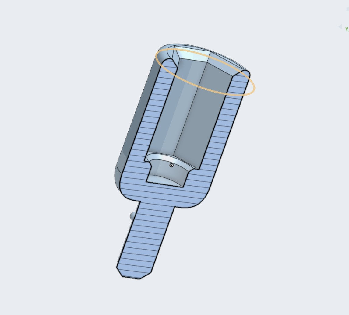 Screwdriver BIT adapter - 4 mm - 1/4 (6.3 mm) BIT