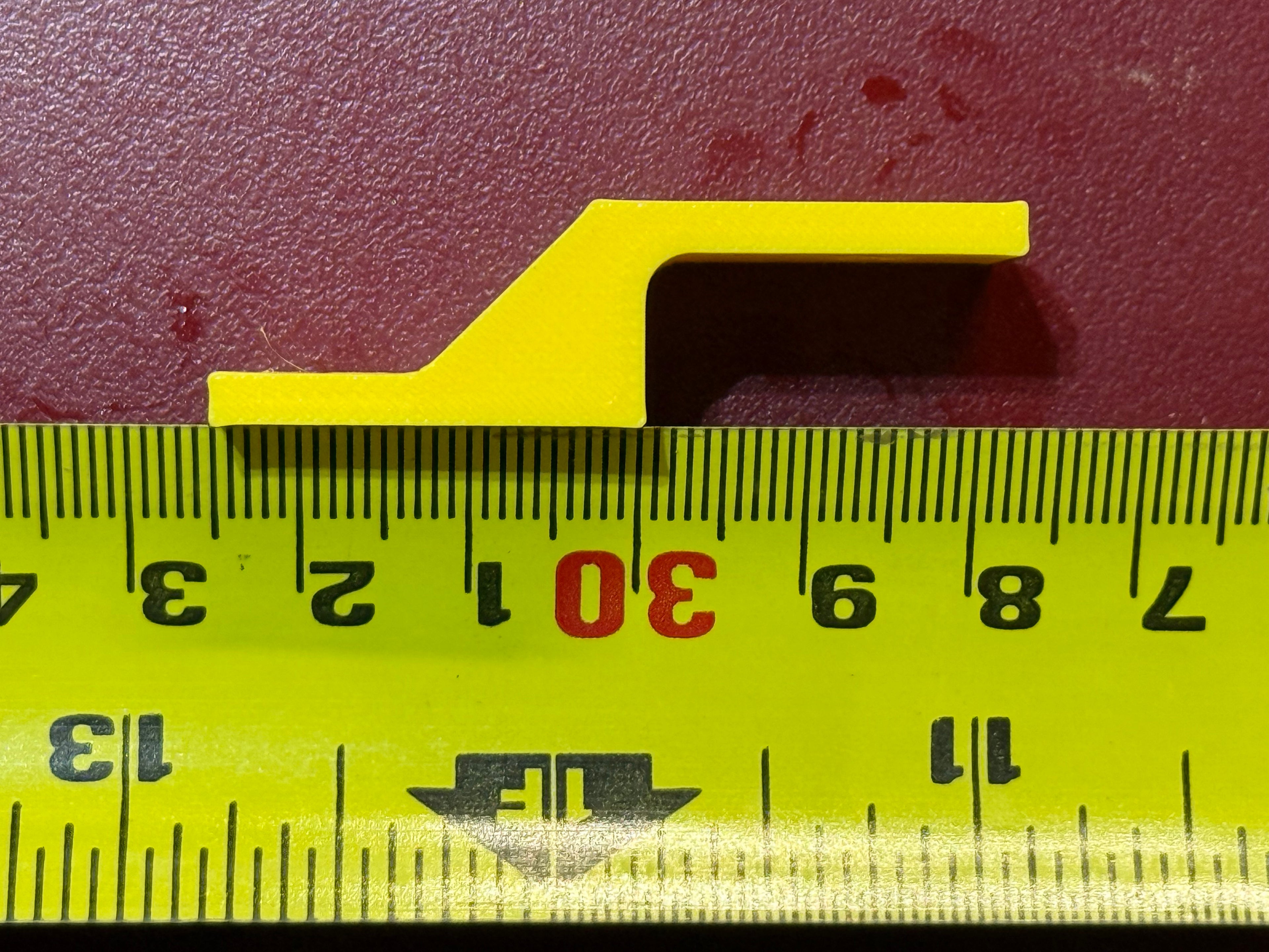 various framing clips - 0mm, 10mm, 20mm