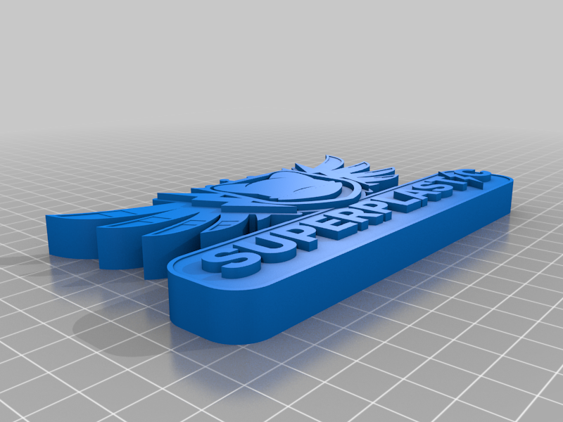 SuperPlastic Badge