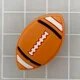 Americanfootball croc charm (multicolor)