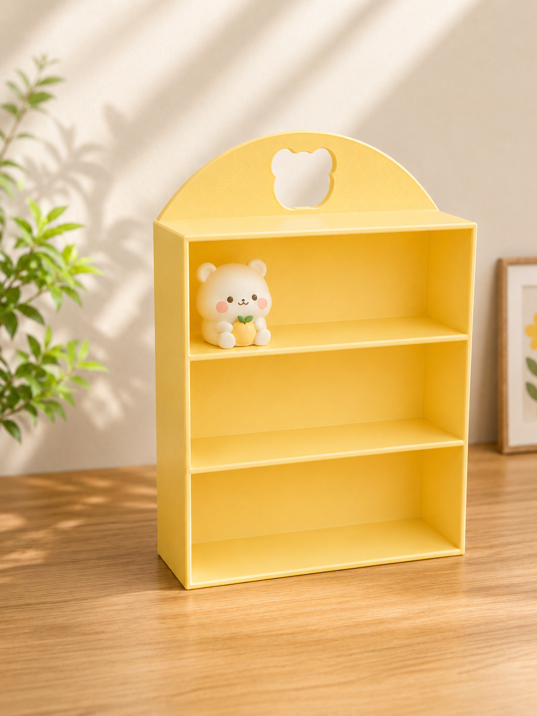 Cute Bear Arch Display Shelf | blind box Organizer