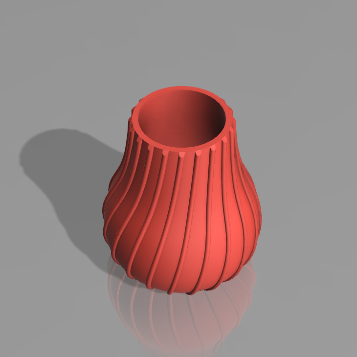 Spiral vase