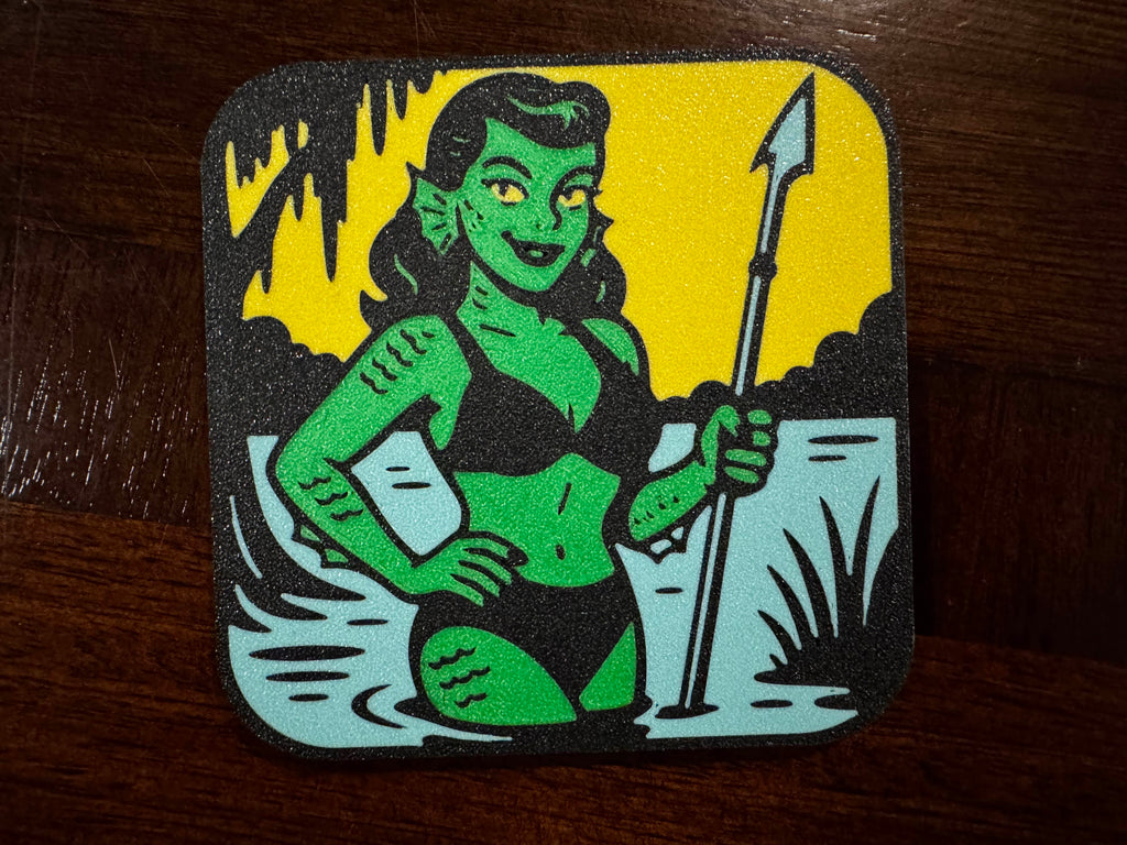 Classic Monster Pinups - Halloween Coasters