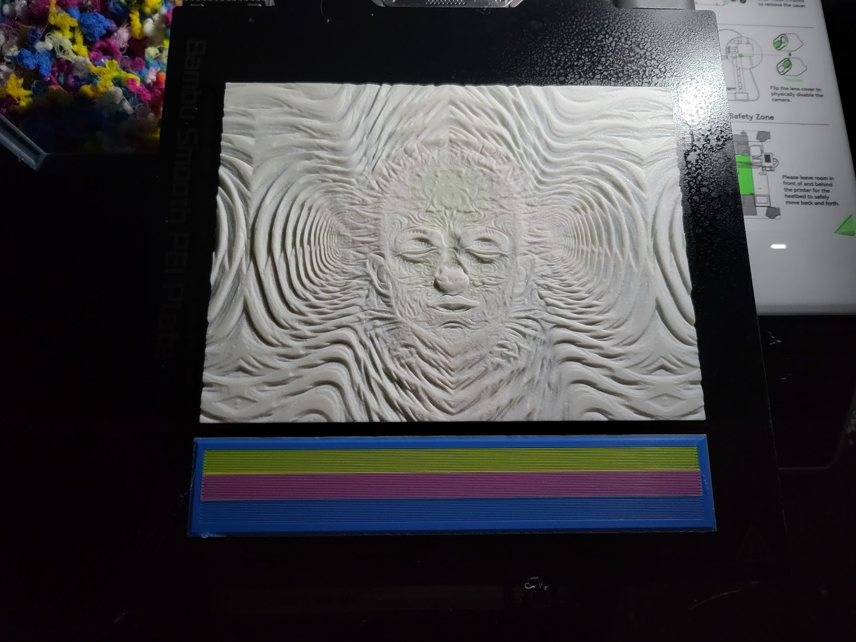 Meditation CMYK Lithophane