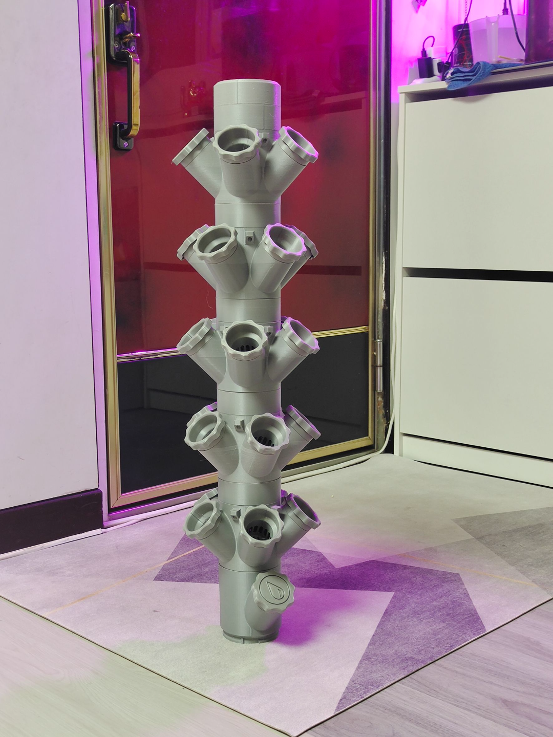 A1 mini,Smaller & Higher Modular Hydroponic Tower
