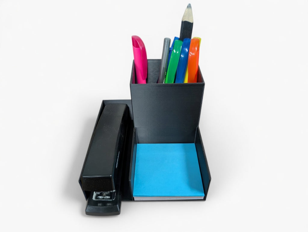 Pen Stapler and Sticky Note Holder