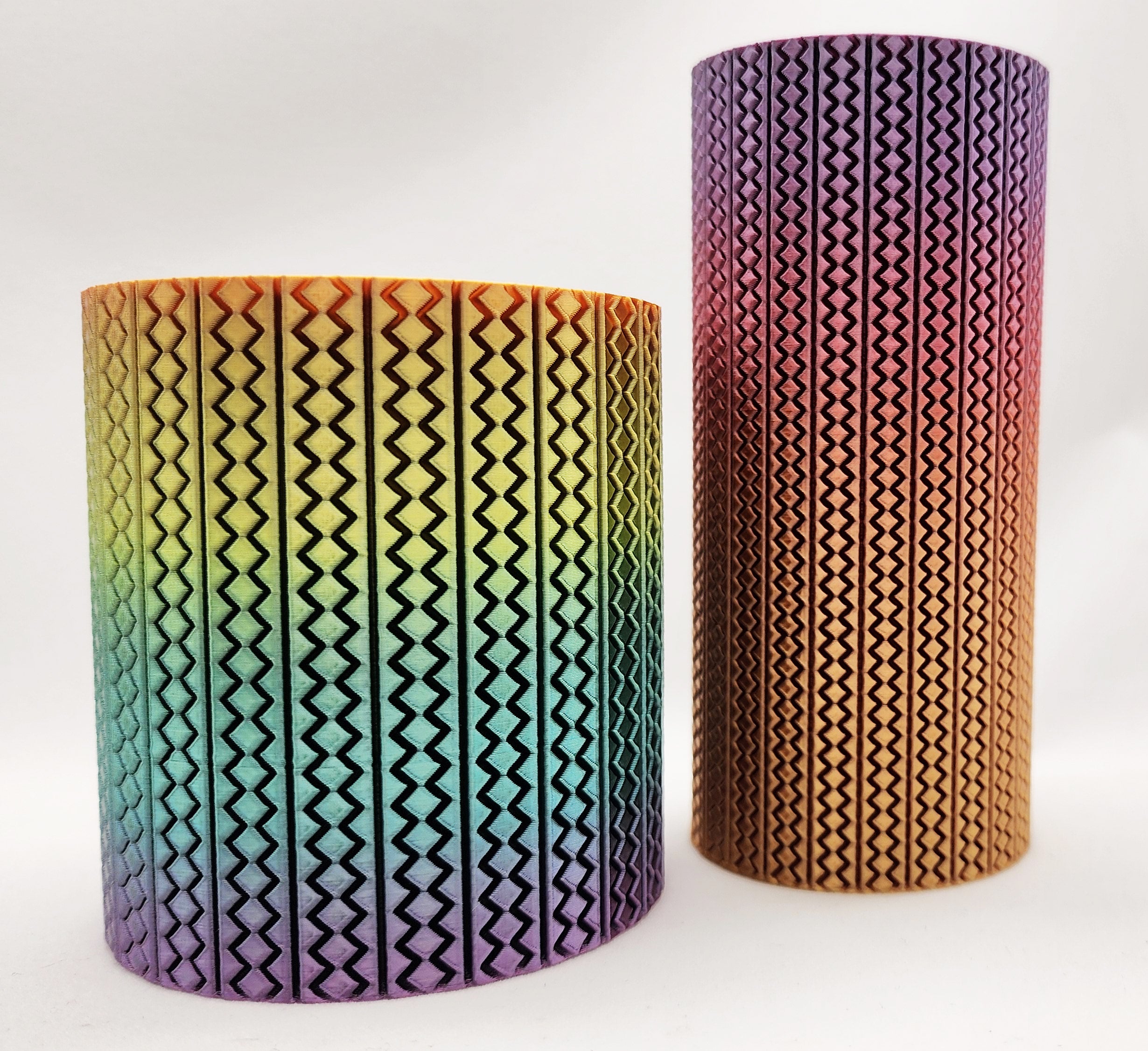 ⌇⌇⌇ Mesmerizing Vase Set - Serrated