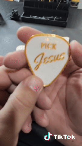 Pick Jesus Guitar Pick
