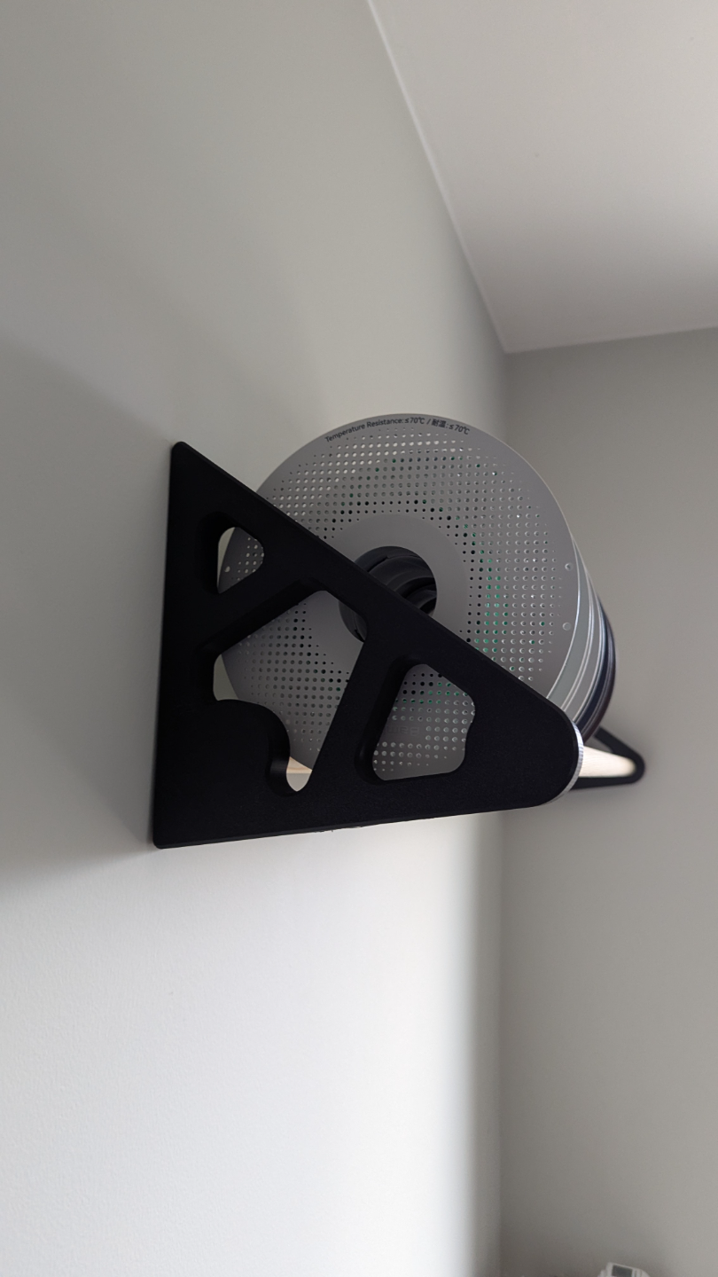 Filament Rack with Wooden Dowels