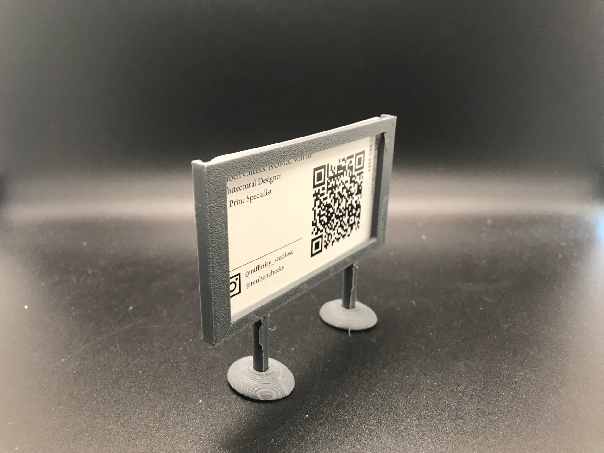 BillBoard Form V1 Business Card Holder