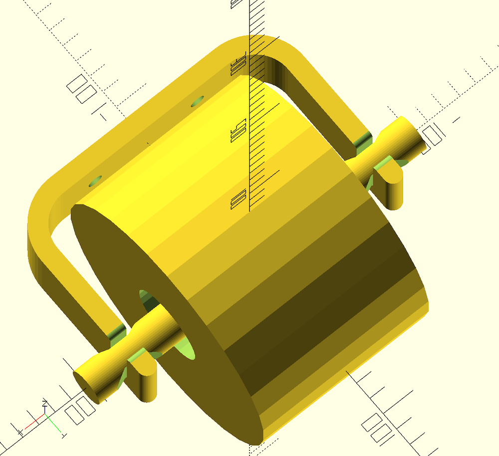 Parametric Toilet Paper Holder