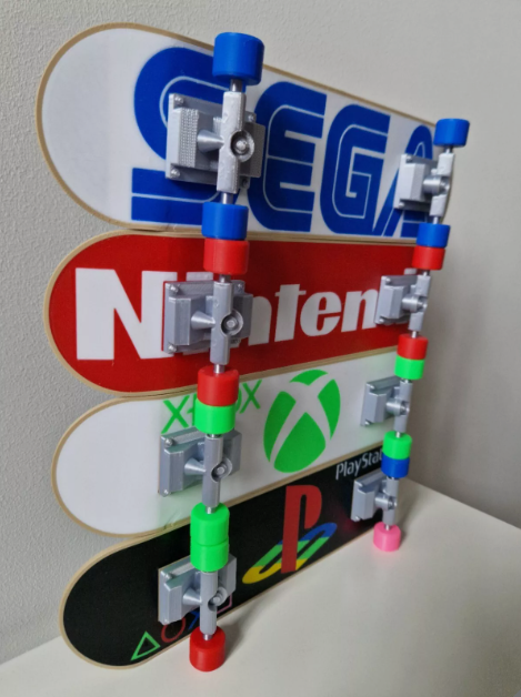 Mini Skateboard Deck PlayStation Sega Nintendo
