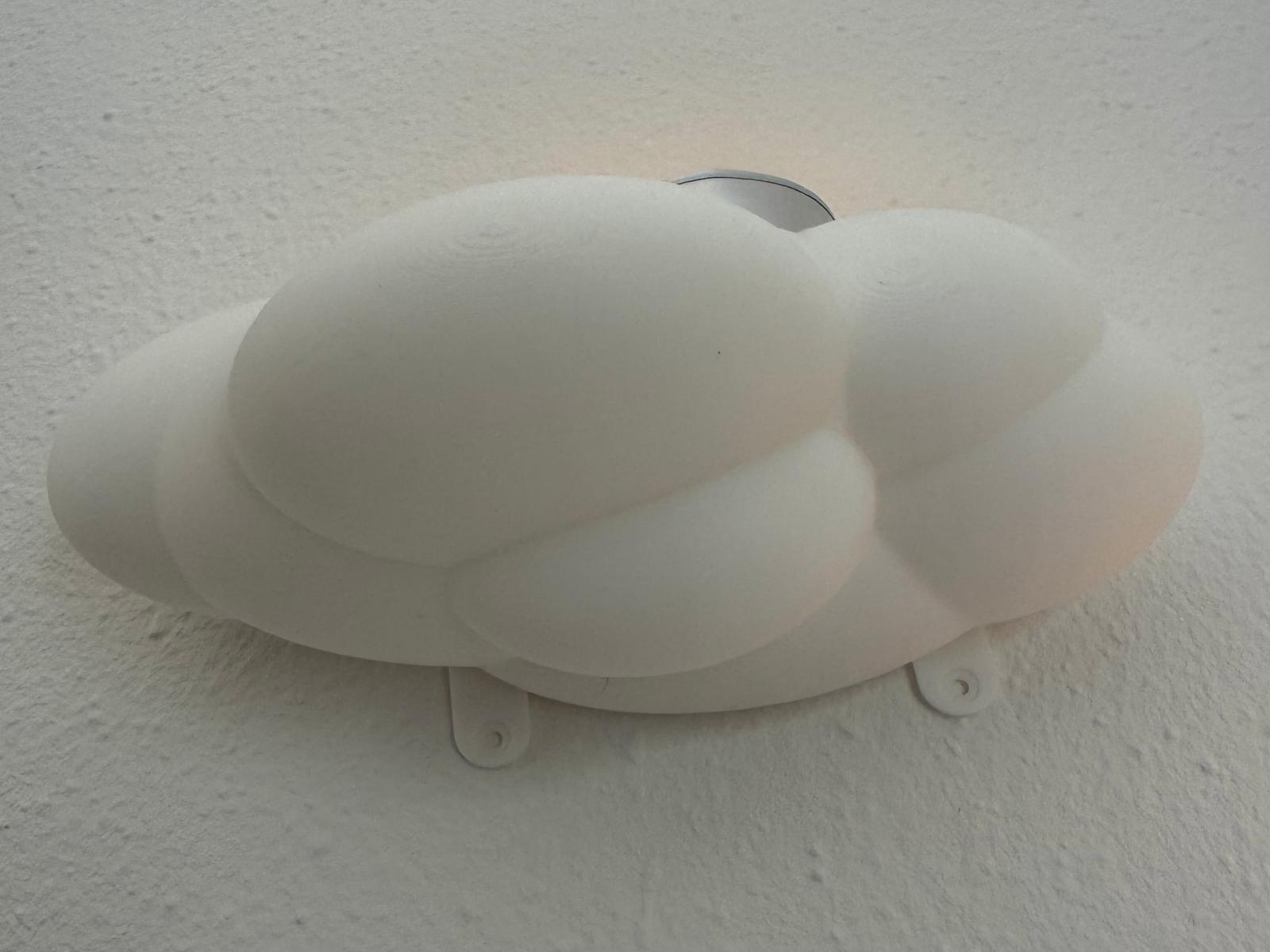 Kerzen Wandhalterung Wolke