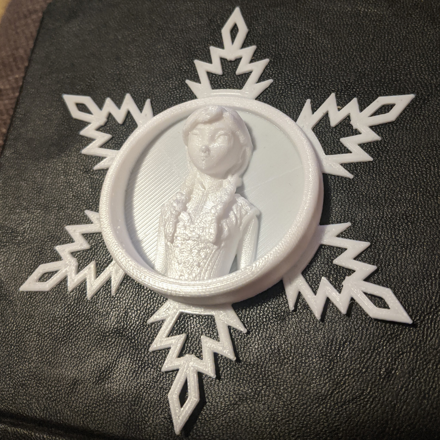 FROZEN anna e elsa snow flake - christmas