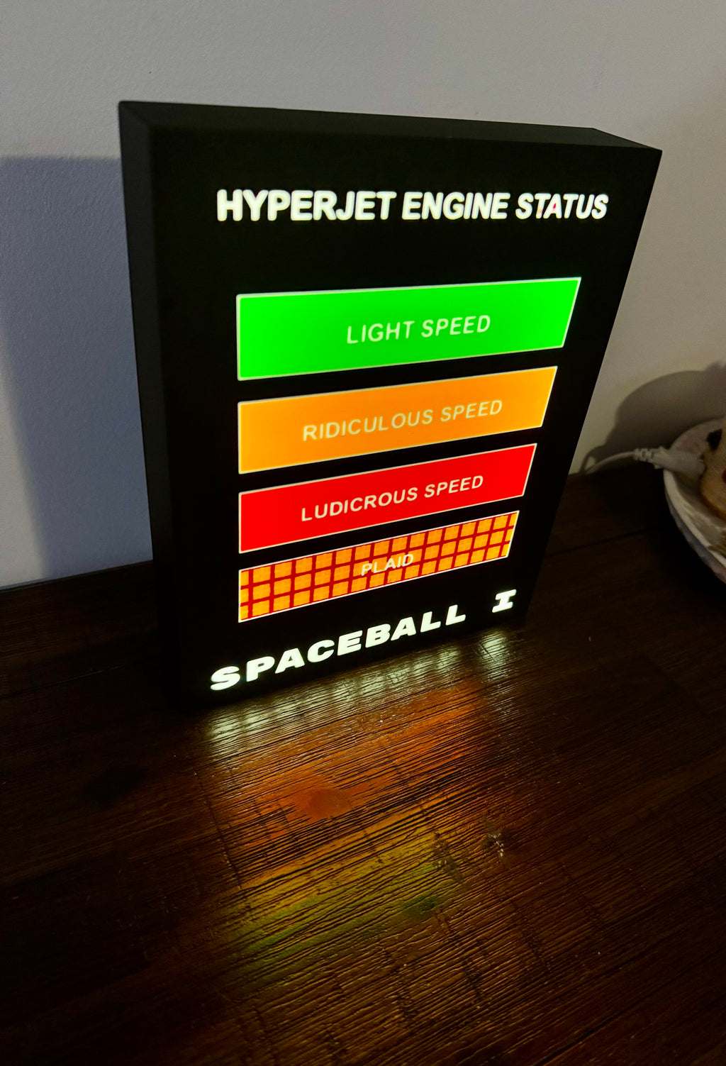 Spaceball One: Hyperjet - Ludicrous to Plaid