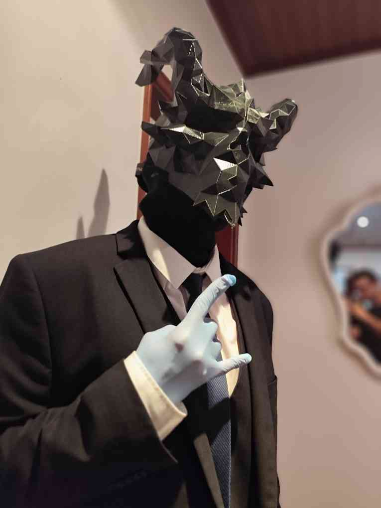 PayDay 2 Death Wish Skull LOW POLY