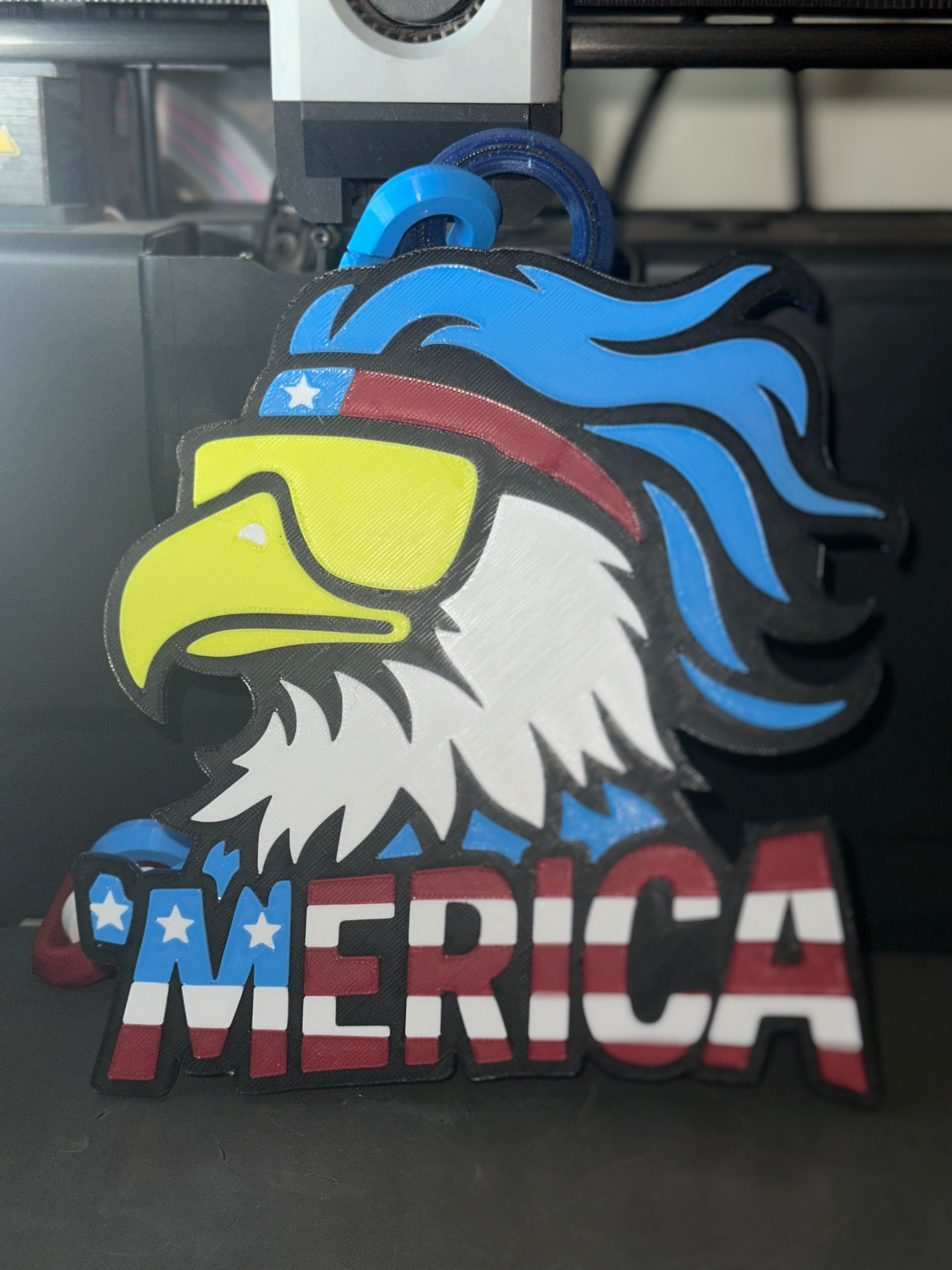 Merica chain pendant