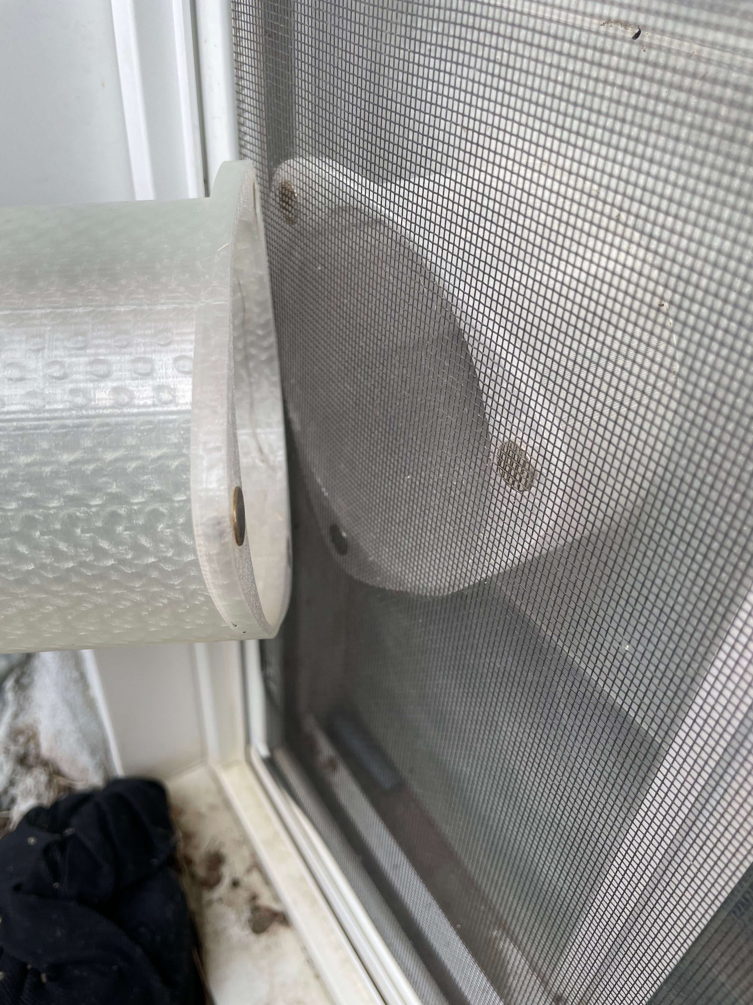 Window Vent Adapter / Filler (4" ducting)