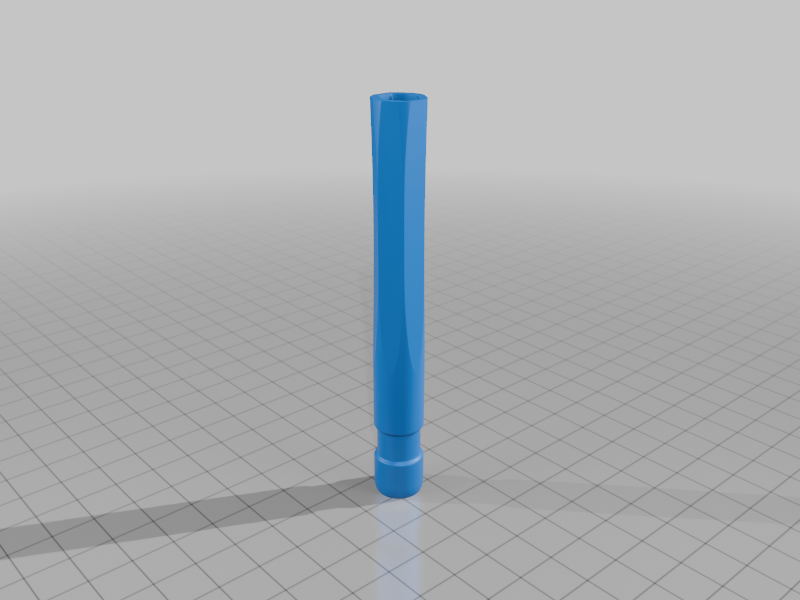 Handle for 4mm screwdriver bits