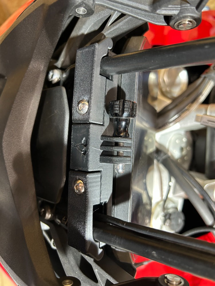 BMW GS GSA XR action camera Gopro DJI Insta360