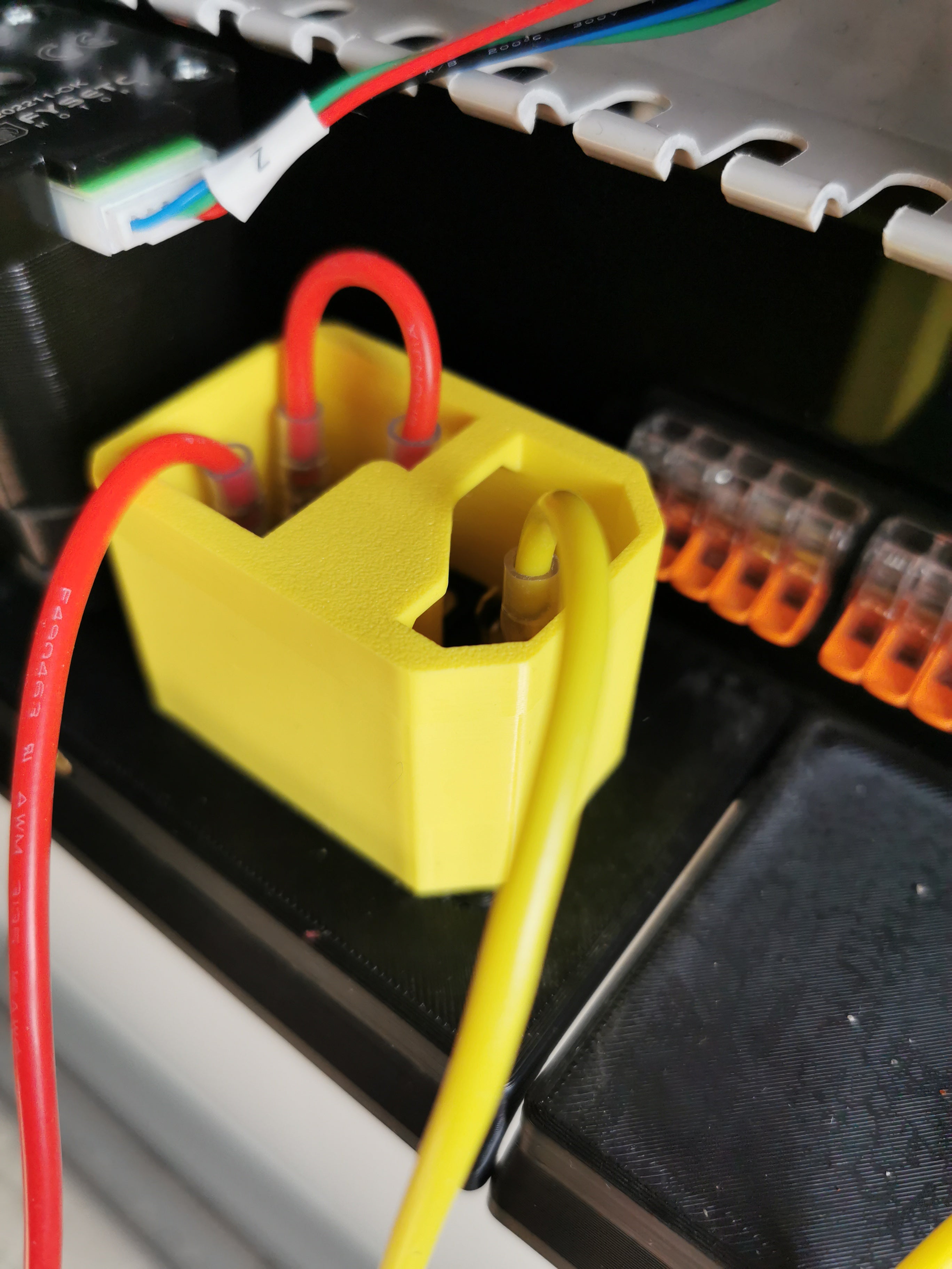 Power inlet IEC-GS-1-100 rear cover