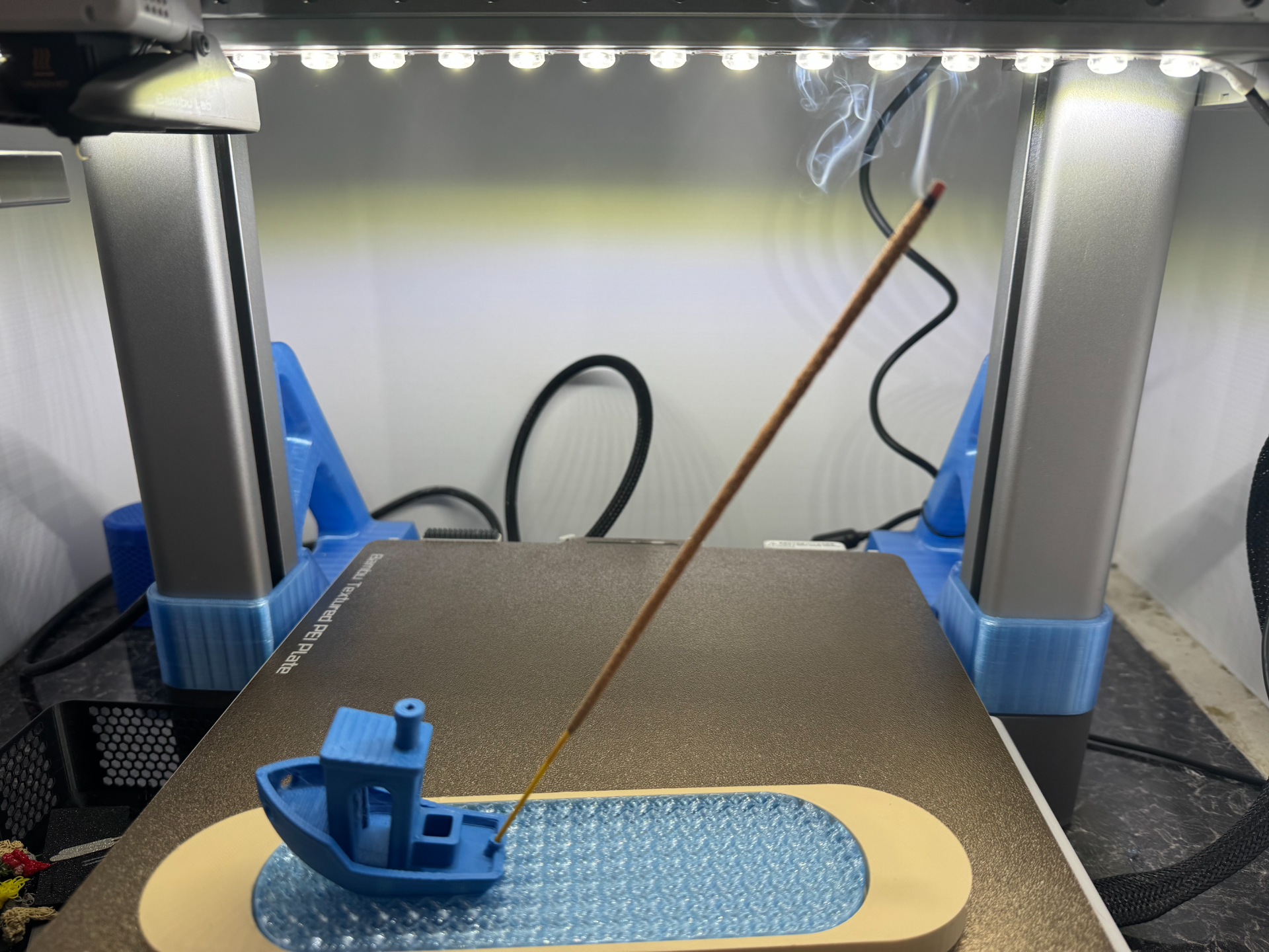 A simple Benchy Incense Holder